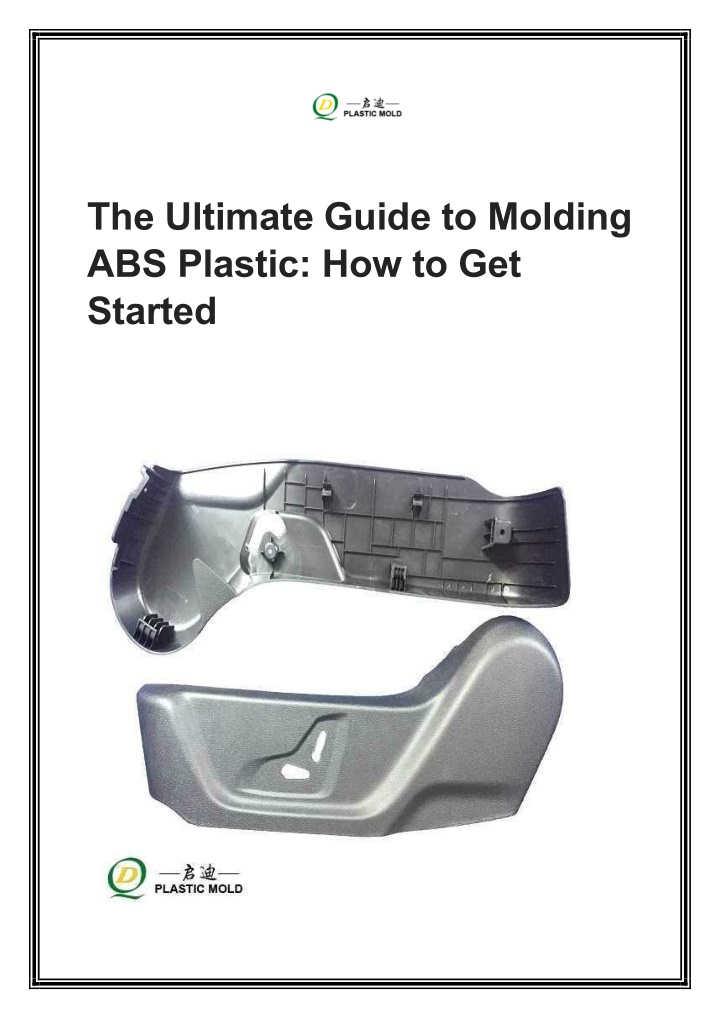 the ultimate guide to molding abs plastic