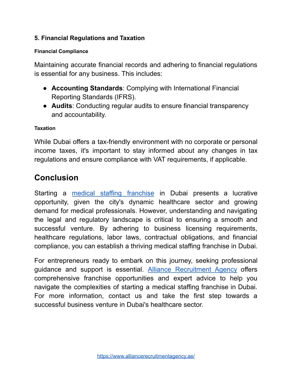 5 financial regulations and taxation