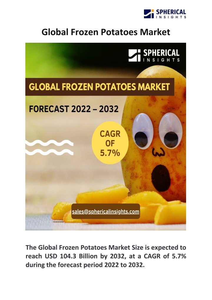 global frozen potatoes market