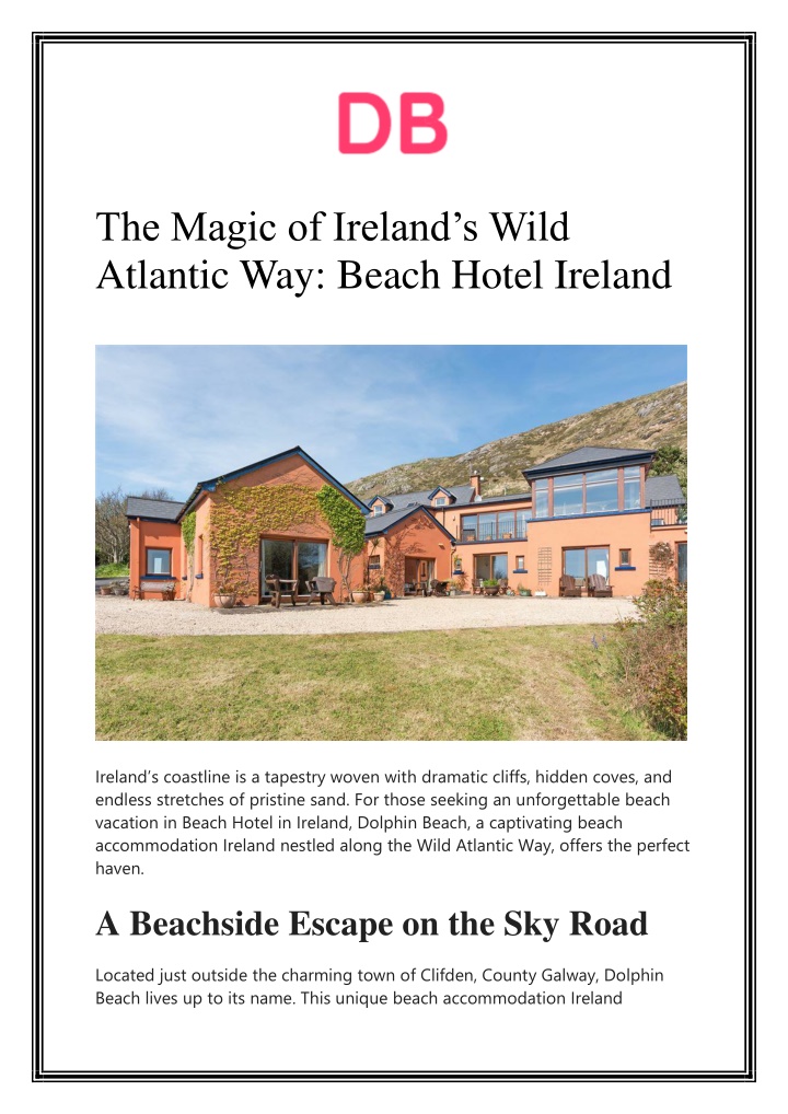 the magic of ireland s wild atlantic way beach