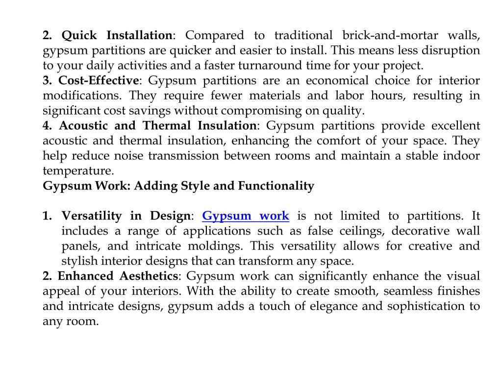 2 quick installation compared to traditional