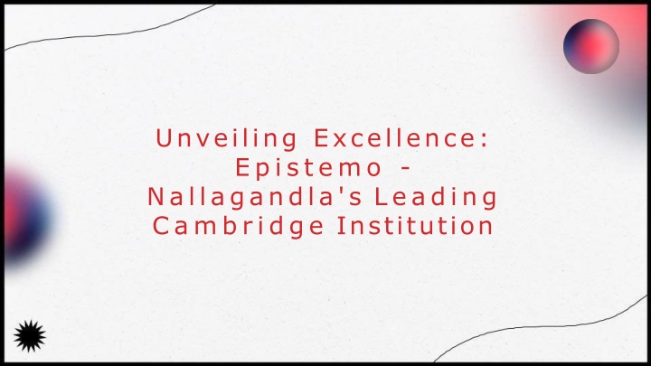 unveiling excellence epistemo nallagandla