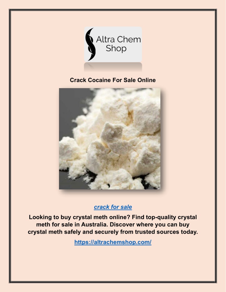 crack cocaine for sale online