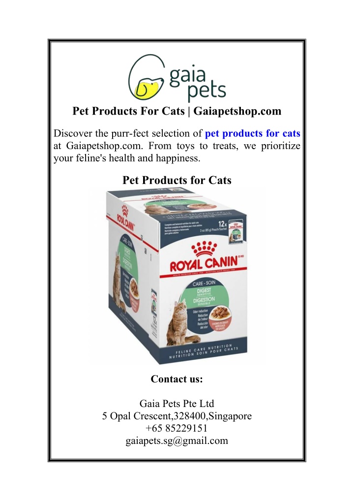 pet products for cats gaiapetshop com