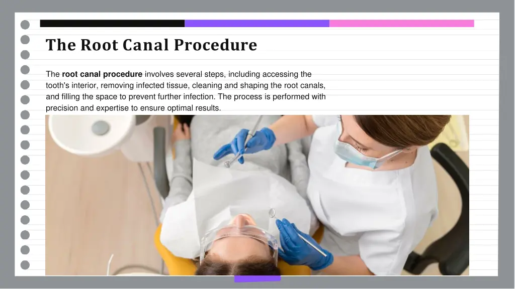 the root canal procedure