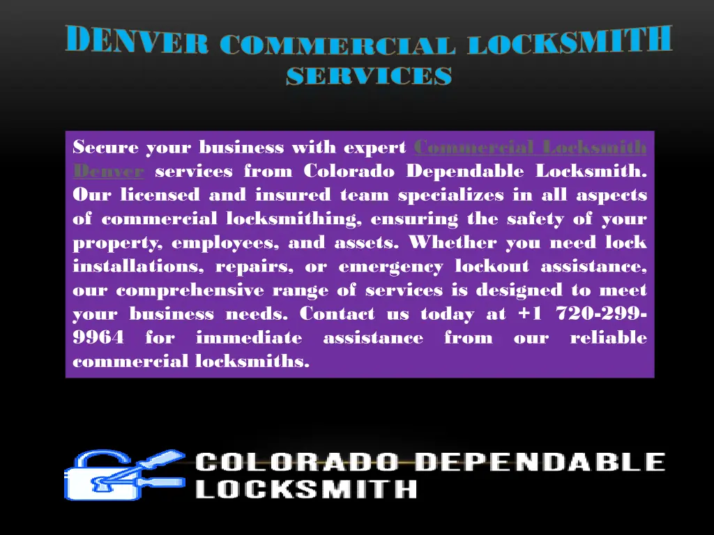 denver commercial locksmith denver commercial 3