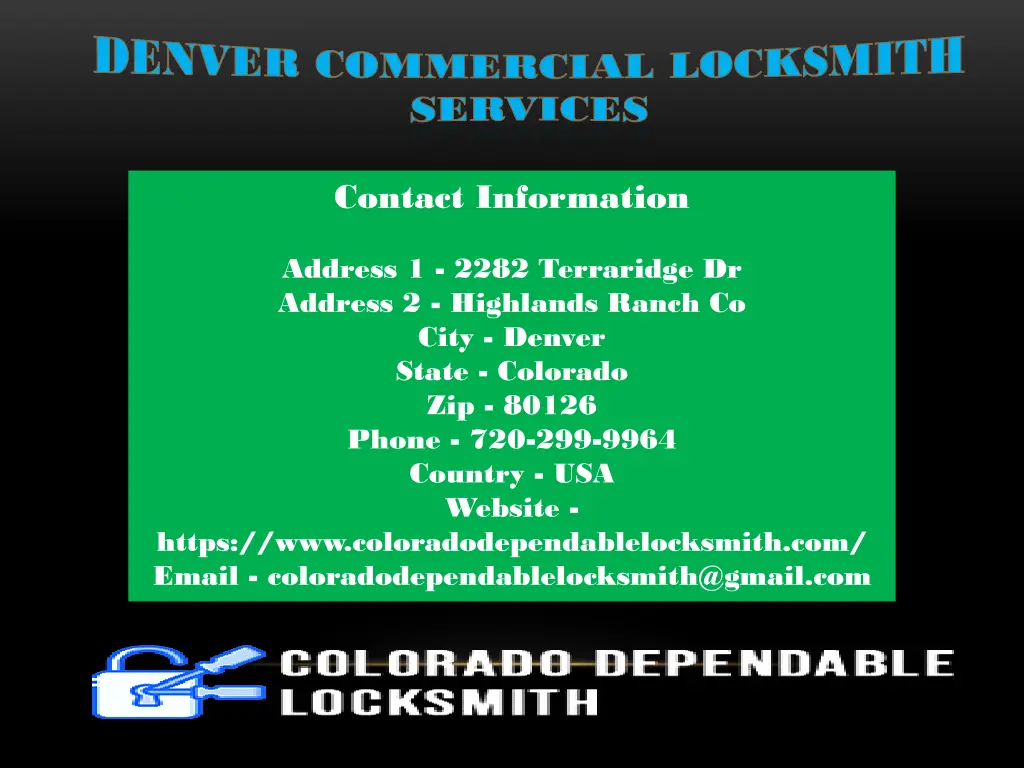 denver commercial locksmith denver commercial 4