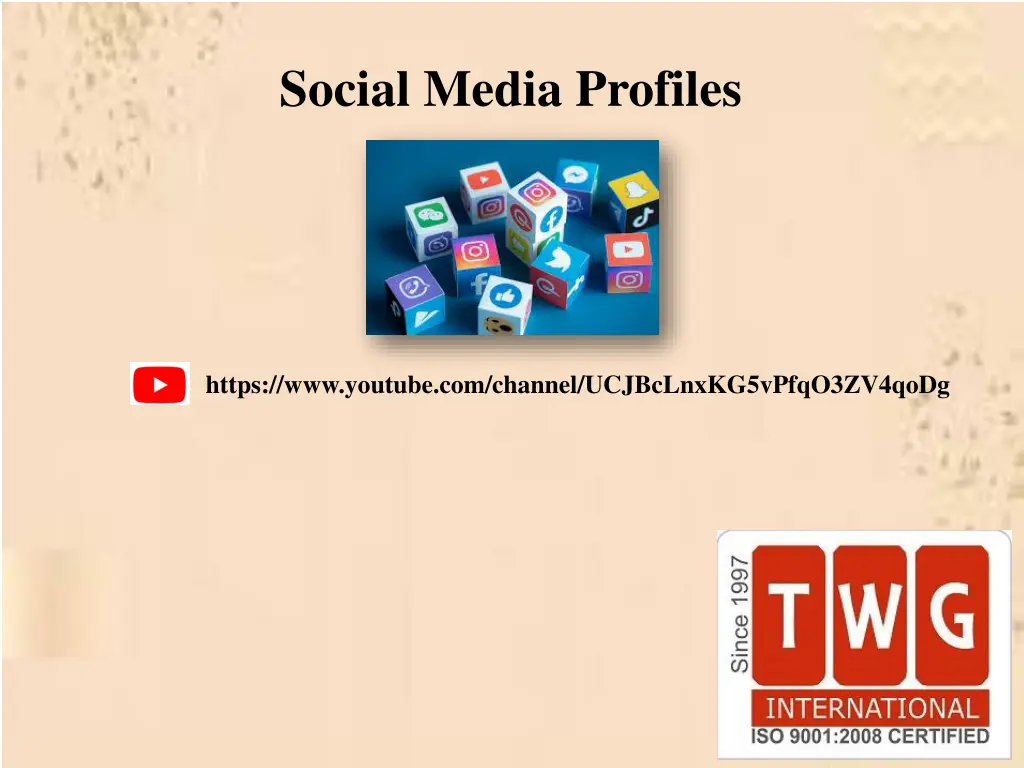 social media profiles 2