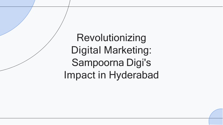 revolutionizing digital marketing sampoorna digi