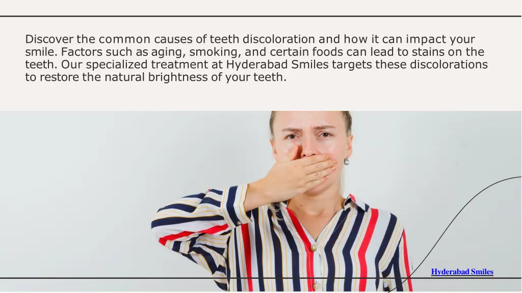 discover the common causes of teeth discoloration