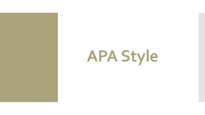 apa style