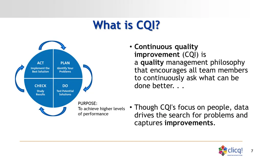 what is cqi