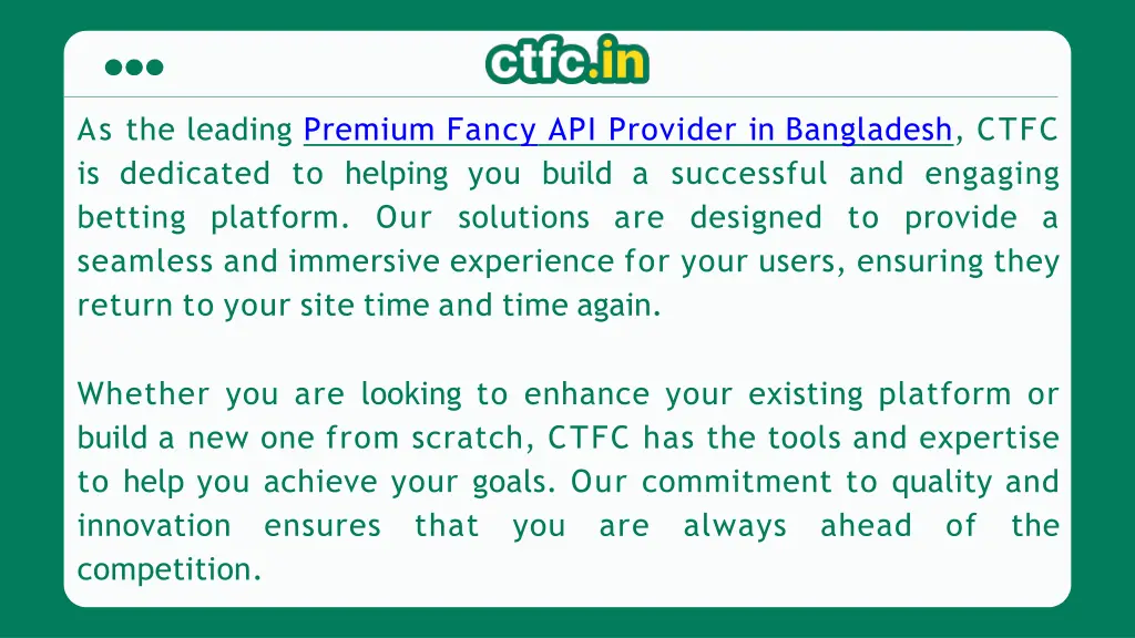 as the leading premium fancy api provider