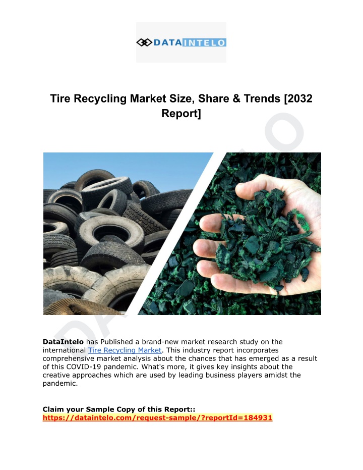 tire recycling market size share trends 2032