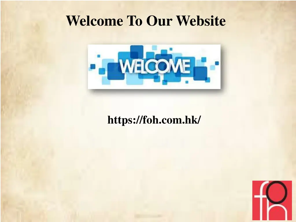 welcome to our website