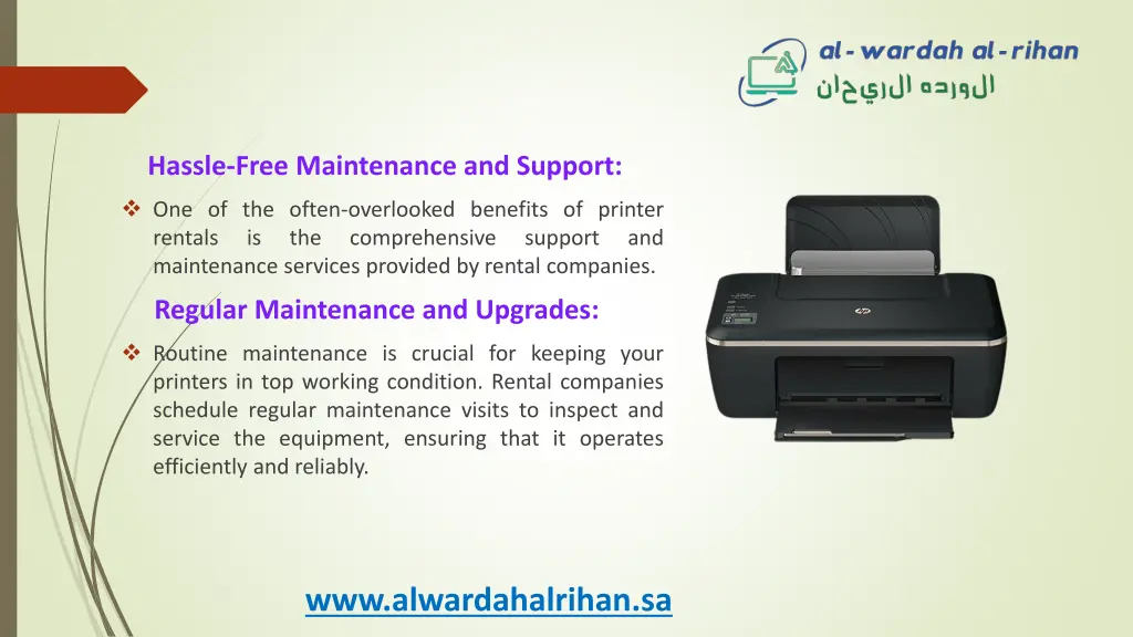 hassle free maintenance and support