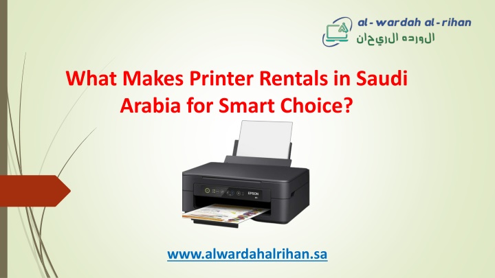 what makes printer rentals in saudi arabia