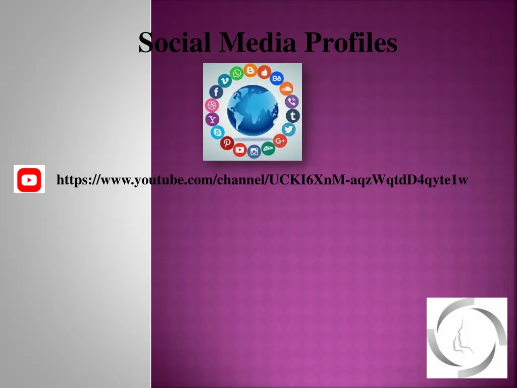 social media profiles 3