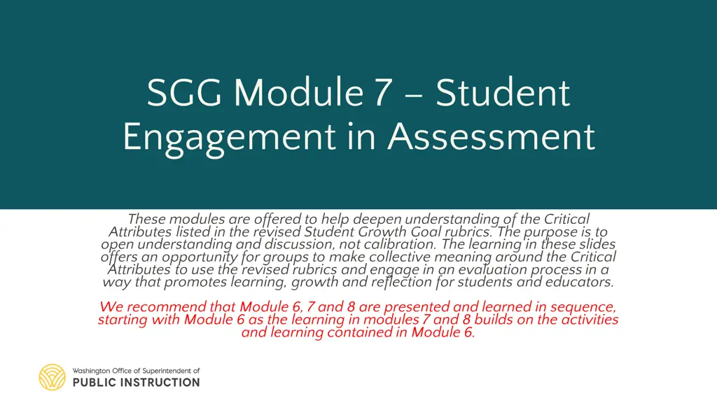 sgg module 7 student engagement in assessment