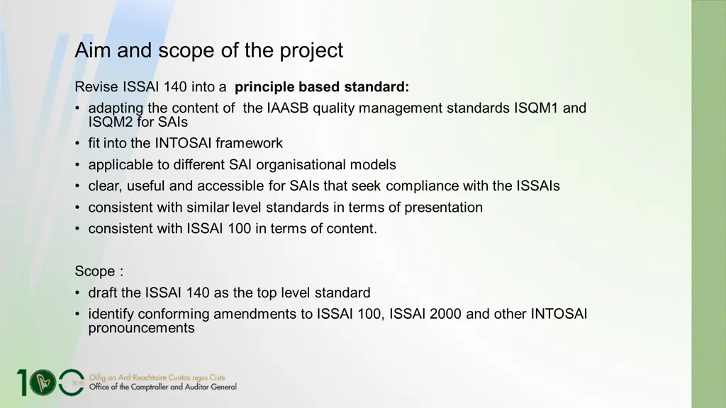 aim and scope of the project