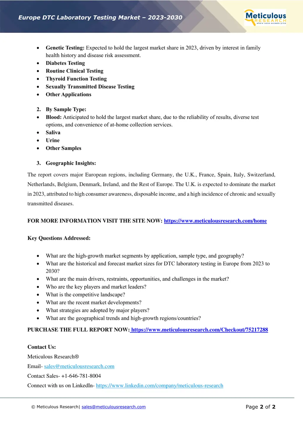 europe dtc laboratory testing market 2023 2030 1