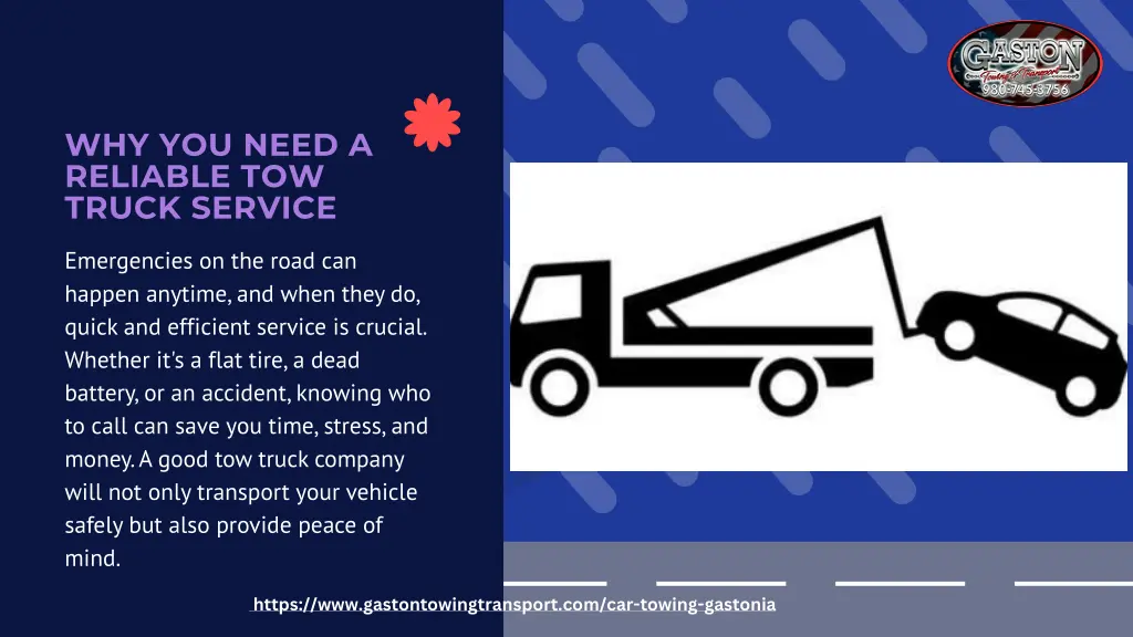why you need a reliable tow truck service