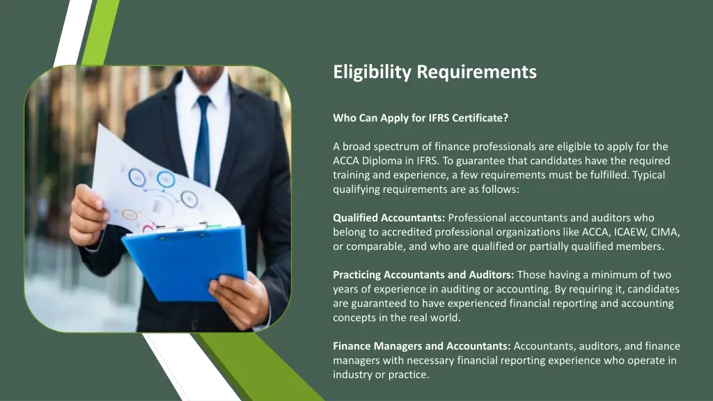 eligibility requirements