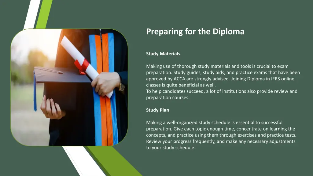 preparing for the diploma