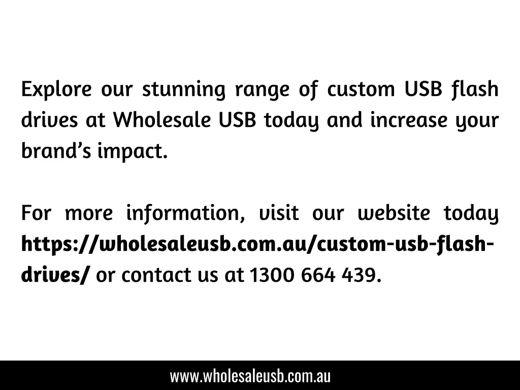 explore our stunning range of custom usb flash