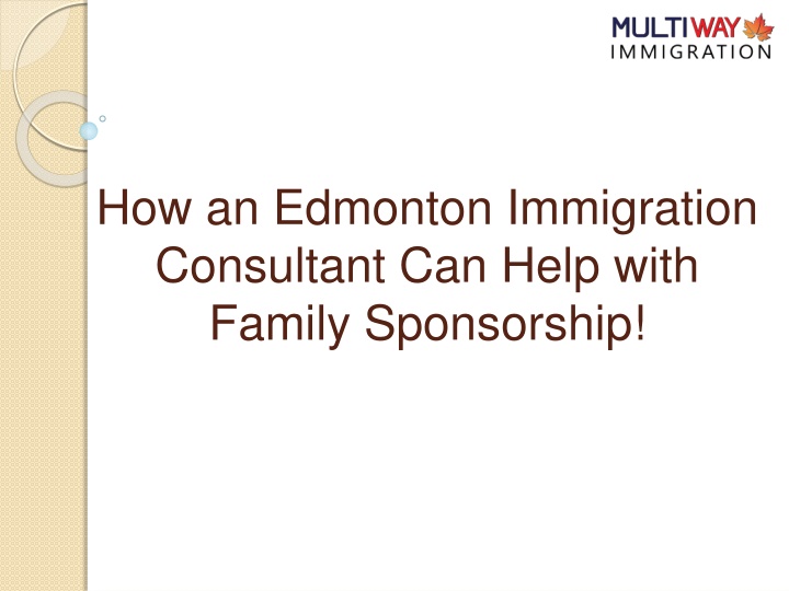 how an edmonton immigration consultant can help