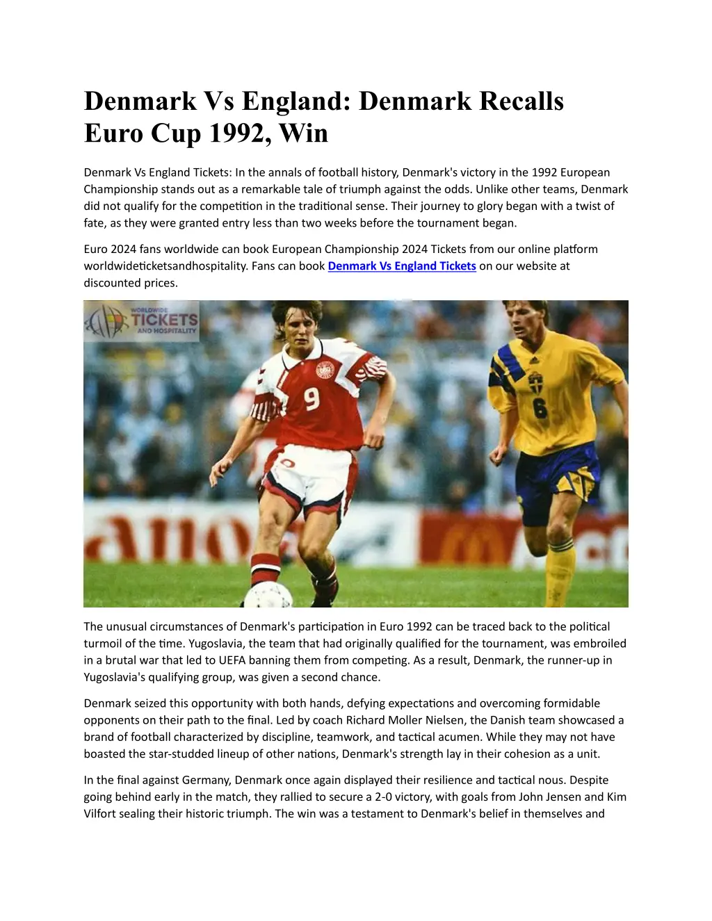 denmark vs england denmark recalls euro cup 1992