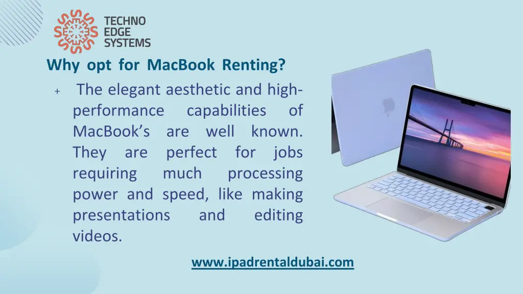 why opt for macbook renting the elegant aesthetic