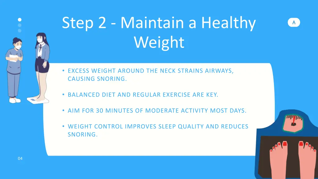 step 2 maintain a healthy weight