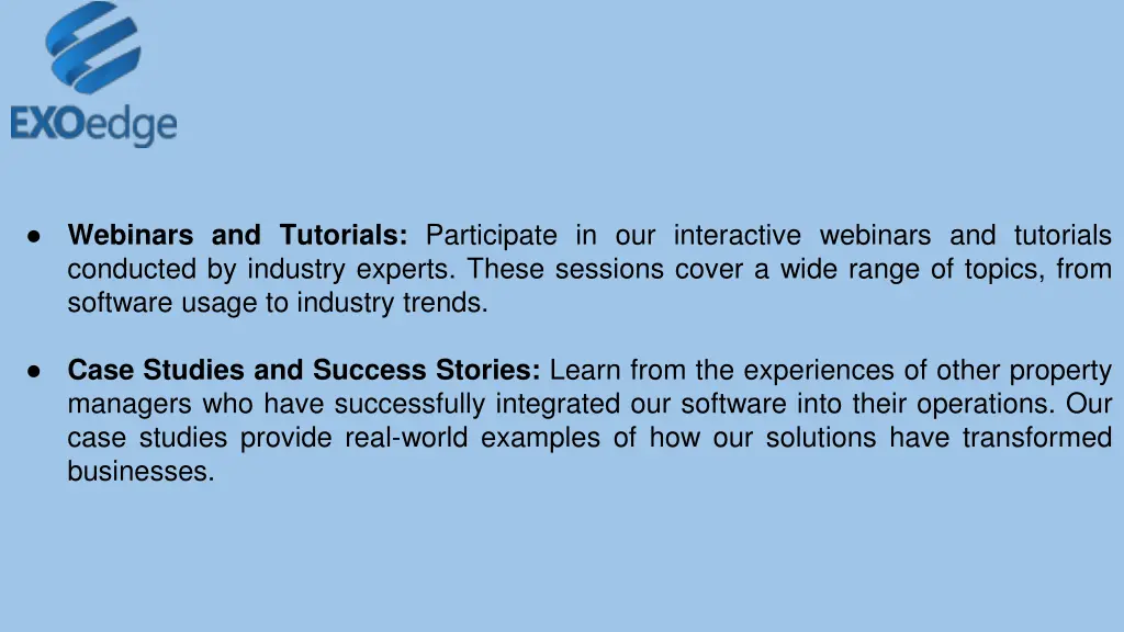 webinars and tutorials participate