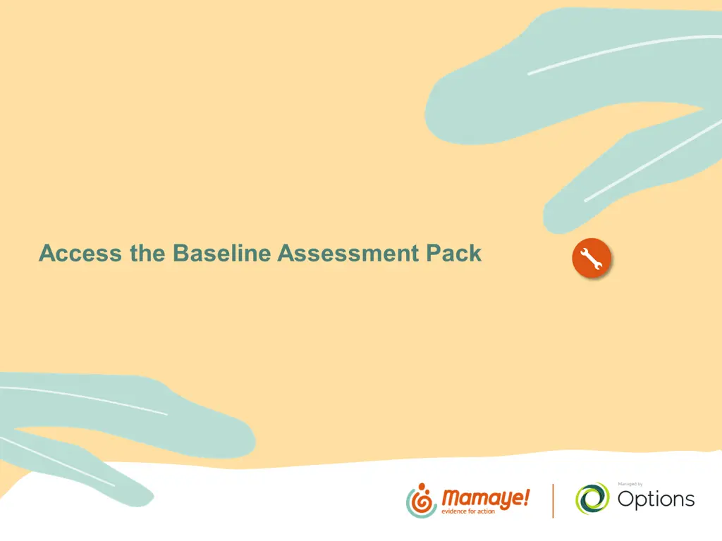 access the baseline assessment pack