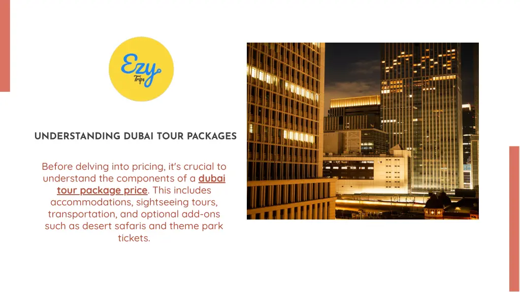 understanding dubai tour packages