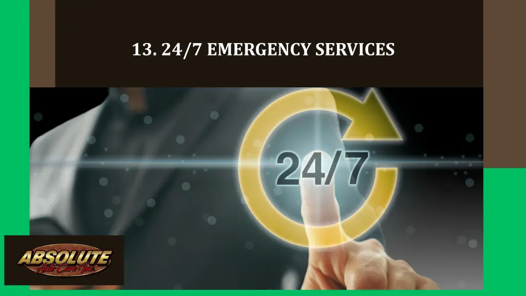 13 24 7 emergency services