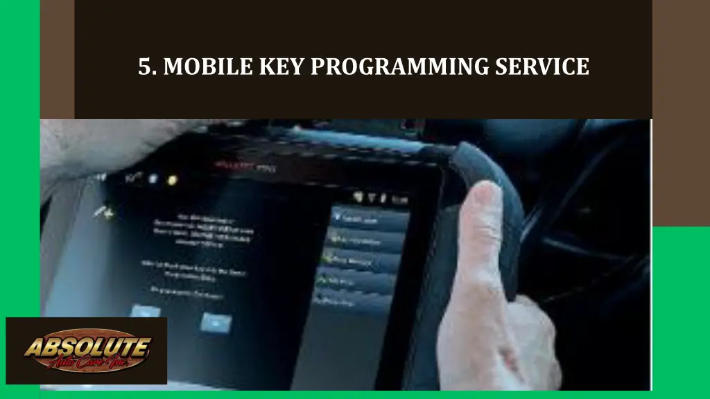 5 mobile key programming service