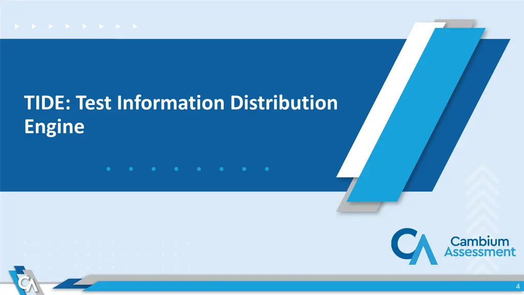 tide test information distribution engine