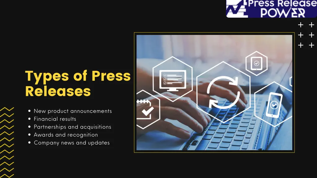 types of press releases