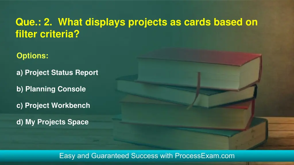 que 2 what displays projects as cards based