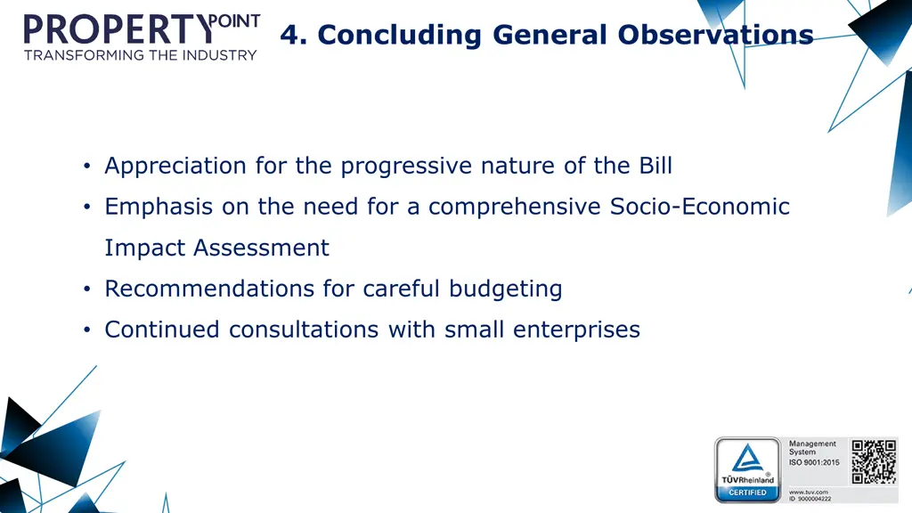 4 concluding general observations