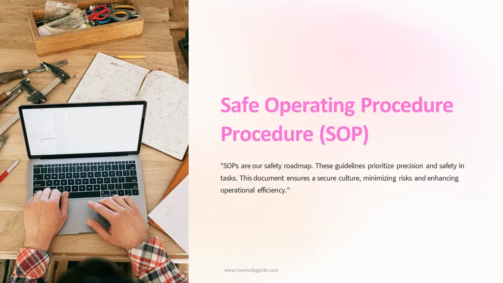 safe operating procedure sop