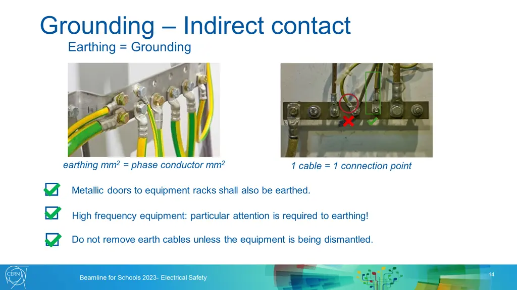grounding indirect contact earthing grounding