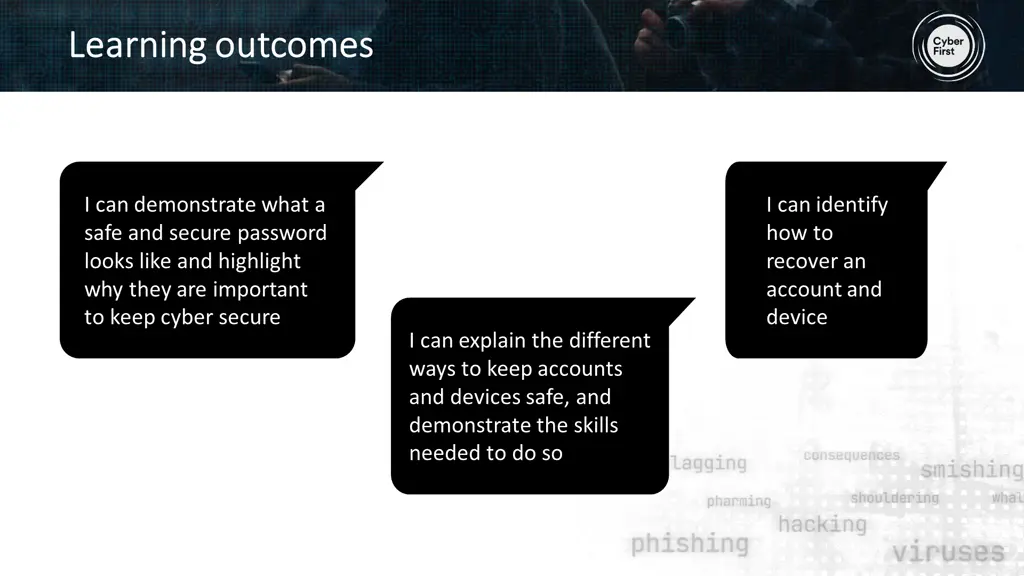 learning outcomes learning outcomes