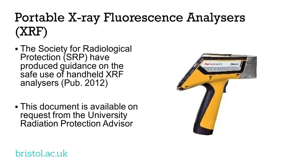portable x ray fluorescence analysers xrf