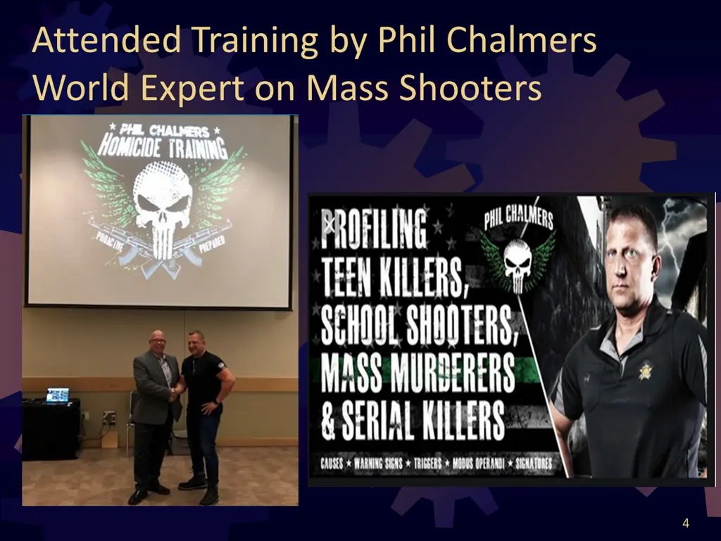 attended training by phil chalmers world expert