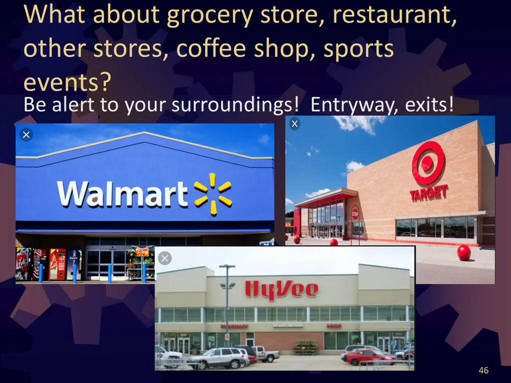 what about grocery store restaurant other stores