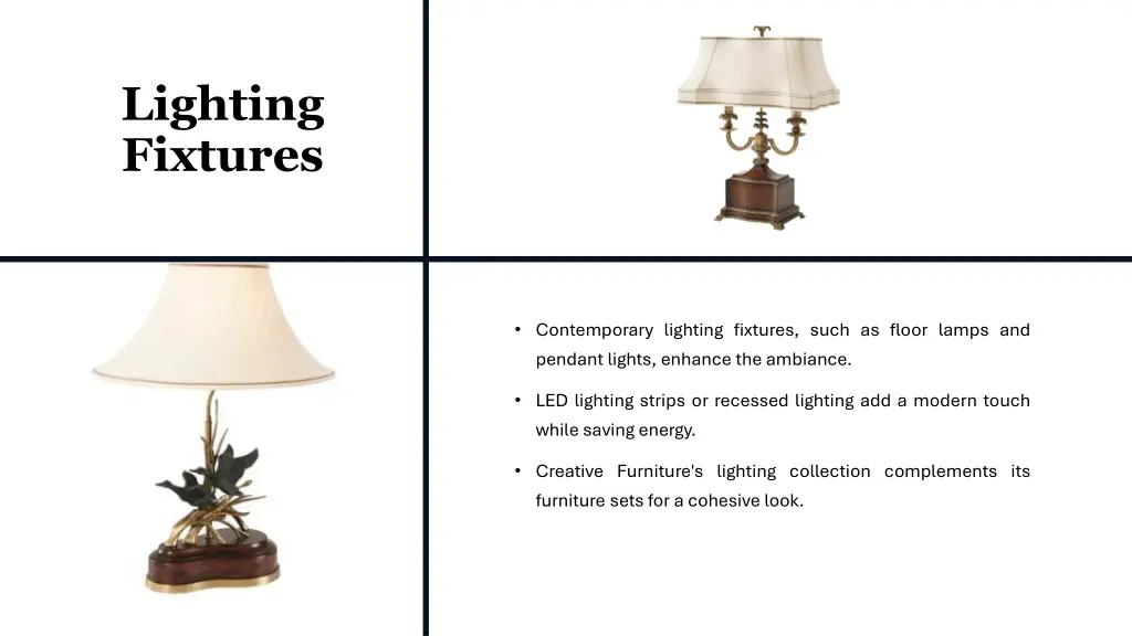 lighting fixtures