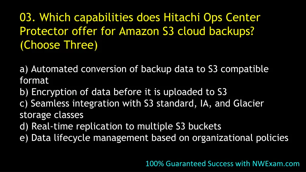 03 which capabilities does hitachi ops center